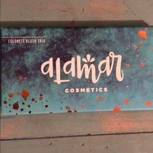 Alamar Blush trio & ciate London eyeshadow